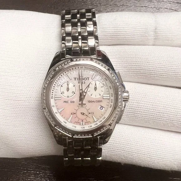 Tissot | Accessories | Preloved Tissot Prc 0 Diamond Bezel  display picture 1